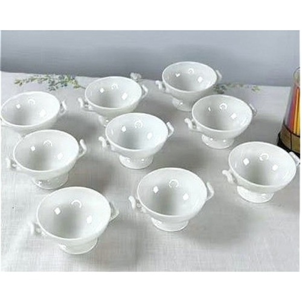 Antique Haviland France Limoges Miniature Sample Pieces  Porcelain  Set of 9